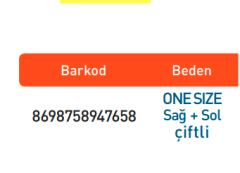 Luxor Halluks Valgus Gece Ateli Sağ Sol Çift (217)