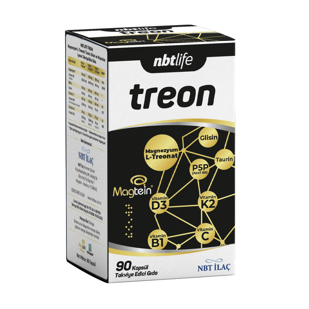 Nbt Life Treon 90 Kapsül - (SKT: 01/2027)