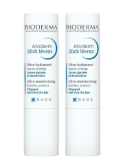 Bioderma Atoderm Lip Stick Dudak Nemlendiricisi 4 gr 2'li - (SKT:02/2026)