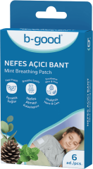 B-Good Nefes Açıcı Bant 6'lı - (SKT: 09/2029)