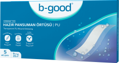 B-Good Hazır Pansuman Örtüsü 9x20 cm 5'li - (SKT: 03/2029)