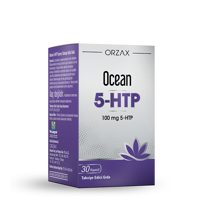 Ocean 5-HTP 100 mg 30 Kapsül - (SKT:01/2026)