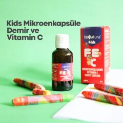 Venatura Kids Mikroenkapsüle Demir ve Vitamin C 20 ml - (SKT: 06/2027)