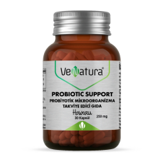 Venatura Probiotic Support Probiyotik Mikroorganizma 30 Kapsül - (SKT: 10/2026)