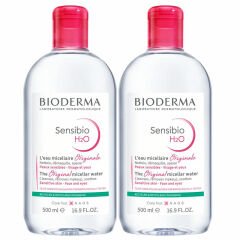 Bioderma Sensibio H2O 500 ml - İkili Paket Özel Fiyat - (SKT: 05/2025)