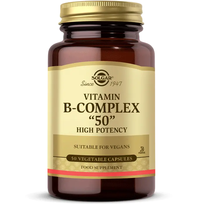 Solgar Vitamin B Complex 50 mg 50 Kapsül- (SKT: 10/2027)