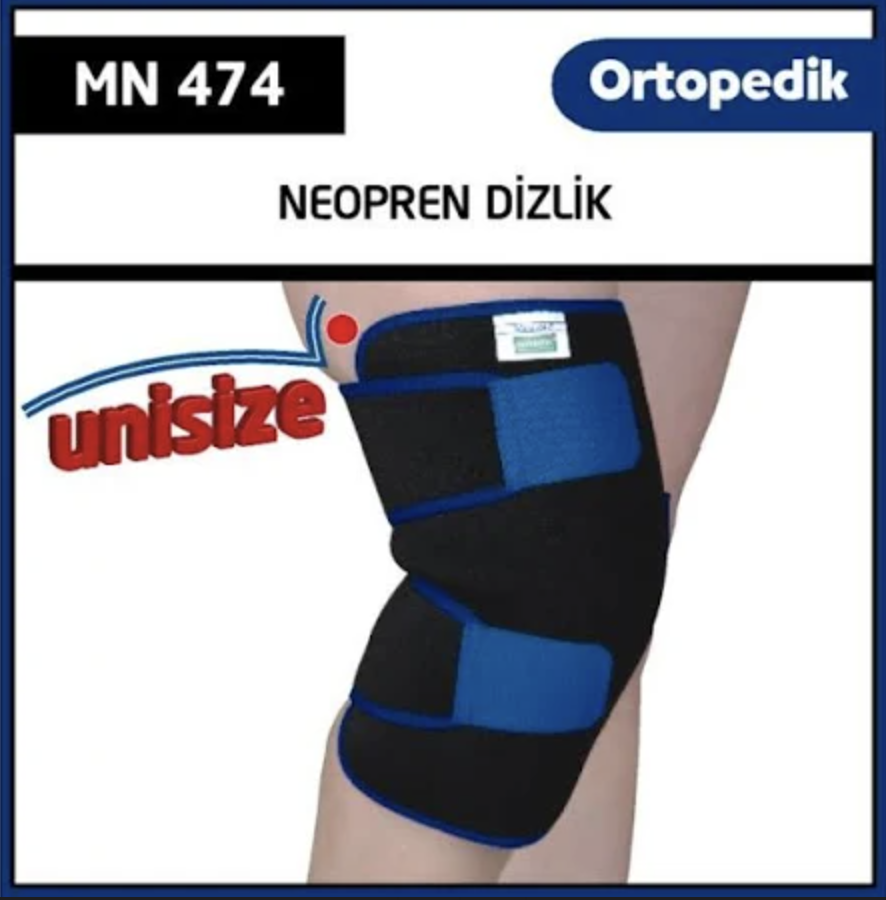 Minion MN474 Neopren Dizlik Standart