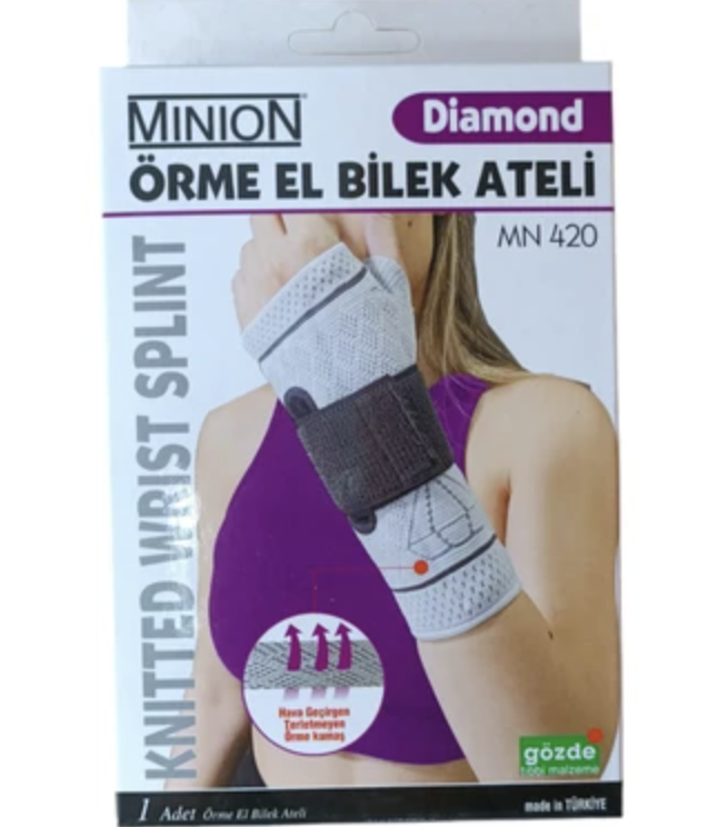 Minion Örme Çift Yönlü El Bilek Ateli No: 2