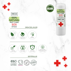 Incia Sos Stick %100 Doğal 6GR - (SKT: 06/2026)