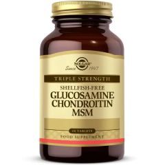 Solgar Glucosamine Chondroitin MSM 60 Tablet - (SKT: 11/2027)