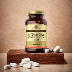 Solgar Glucosamine Chondroitin MSM 60 Tablet - (SKT: 11/2027)