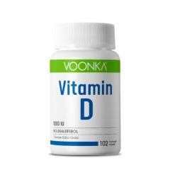 Voonka Vitamin D 102 Yumuşak Kapsül - Eski Ambalaj - (SKT: 10/2025)