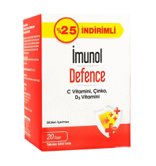 İmunol Defence Takviye Edici Gıda 20 Saşe - %25 İndirimli - (SKT: 06/2025)
